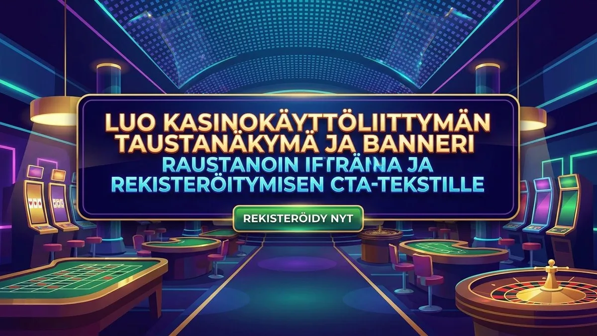 Rekisteröidy bonuksella
